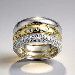 Anello in argento con Zircone (Adela Silber)