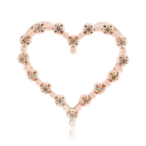 Ciondolo in argento con Diamante Argyle Rose de France I1 (Annette)