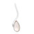Pendentif en argent et Quartz rose (MONOSONO COLLECTION)