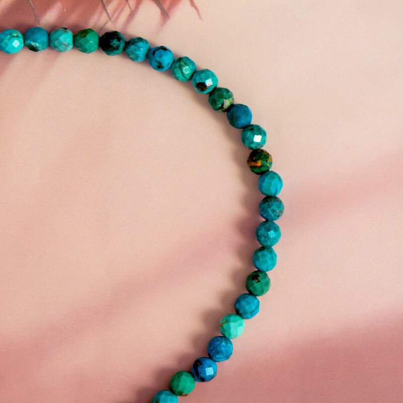 Collar en plata con Turquesa