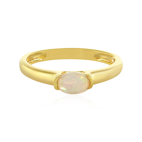 Anello in argento con Opale di Welo