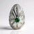 Ciondolo in argento con Smeraldo Zambia (Annette classic)