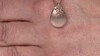Zilveren hanger met een I1 Argyle-Rose de France diamant (Annette)