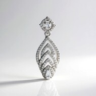 Pendentif en argent et Zircon