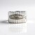 Anello in argento con Diamante Champagne I2 (de Melo Essence)
