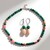 Parure en argent et Opale rose