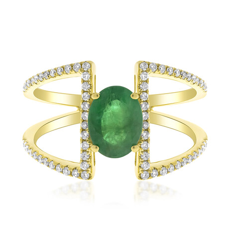 AAA-Sambia-Smaragd-Goldring (CIRARI)