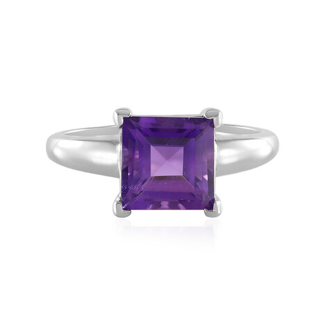 Sibirischer Amethyst-Silberring