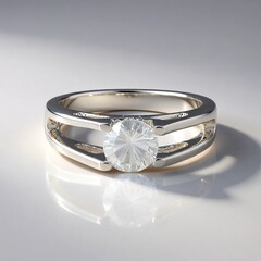 Anello in argento con Zircone