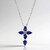 Collana in oro con Tanzanite AAA
