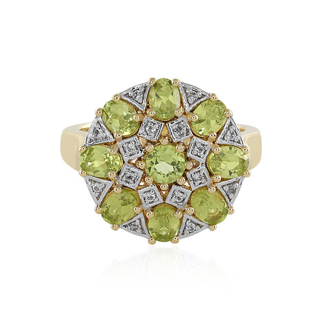 Peridot-Silberring