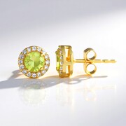 Orecchini in argento con Sfene