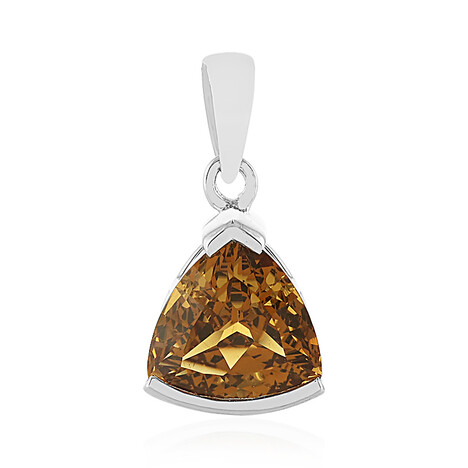 Pendentif en argent et Quartz savane (PHANTASIA)