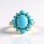 Anello in argento con Turchese Sleeping Beauty
