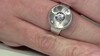 Anillo en plata con Zircón (de Melo Essence)