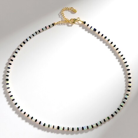 Collana in argento con Opale di Welo