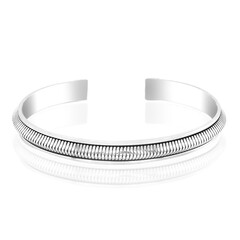 Brazalete en plata (Nan Collection)