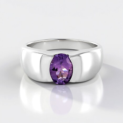 Anello in argento con Quarzo Azur