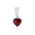 Mozambique Garnet Silver Pendant