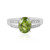 Anello in argento con Peridoto