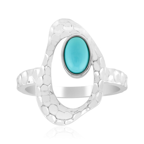 Sleeping Beauty Turquoise Silver Ring