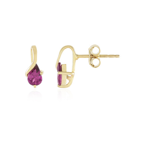 Pendientes en plata con Rodolita Naktamunda