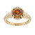 Anello in oro con Sfalerite (CIRARI)