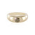 Anello in oro con Diamante Champagne I3 (de Melo Gold)