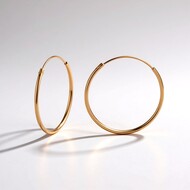 Zilveren oorbellen (MONOSONO COLLECTION)
