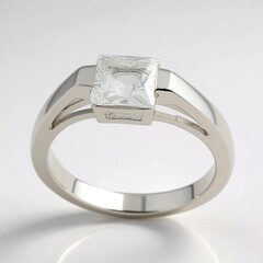 Anello in argento con Danburite