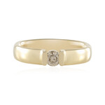 Zilveren ring met een I2 Bruine Diamant