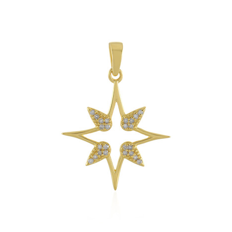 Pendentif en argent et Diamant I3 (H)