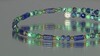 Stalen armband met lapis lazulistenen (Riya)