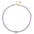 Kunzit-Silberhalskette