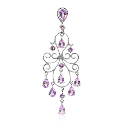 Amethyst-Silberanhänger