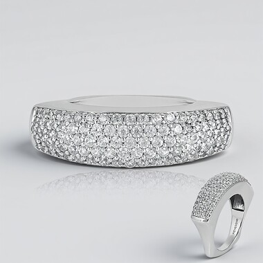 Anillo en plata con Zircón (MONOSONO COLLECTION)