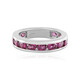 Anello in argento con Rodolite