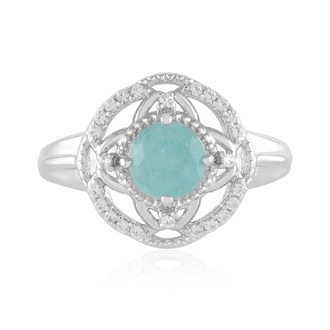 Anello in argento con Grandidierite