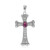 Pendentif en argent et Tourmaline rose