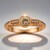 Anello in oro con Diamante Rose de France VS1 di Argyle (Annette)