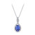 Collana in oro con Tanzanite AAA (CIRARI)