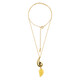 Collana in argento con Ambra Milky Baltica (dagen)