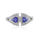 Bague en argent et Tanzanite