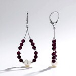 Orecchini in argento con Perla d'Acqua Dolce Bianca