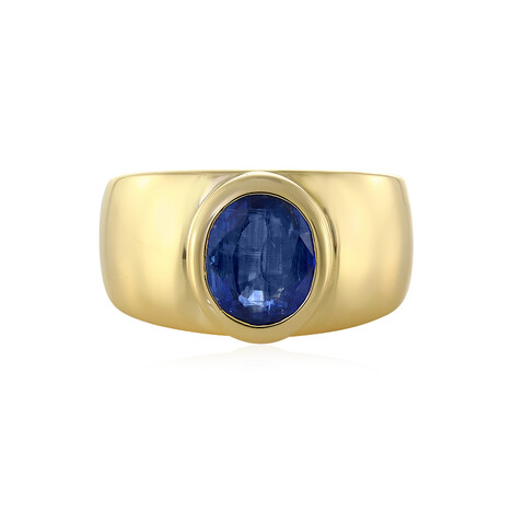 Bague pour homme en argent et Kyanite