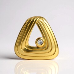 Ciondolo in argento con Diamante I1 (G)