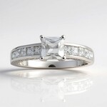 Anello in argento con Zircone