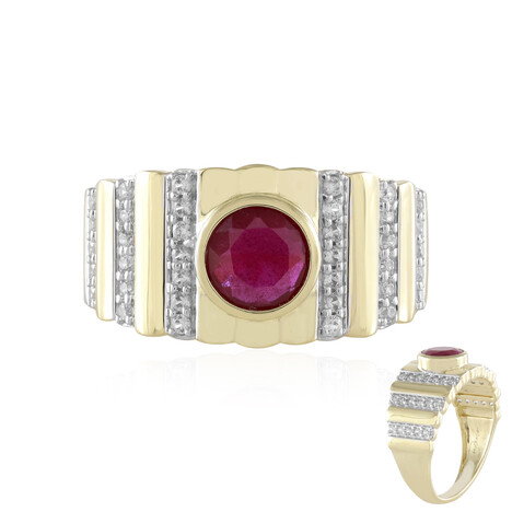 Madagaskar-Rubin-Goldring (de Melo Gold)