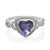 Anello in argento con Iolite Ceylon