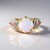 Anello in oro con Opale di Welo AAA (SUHANA)